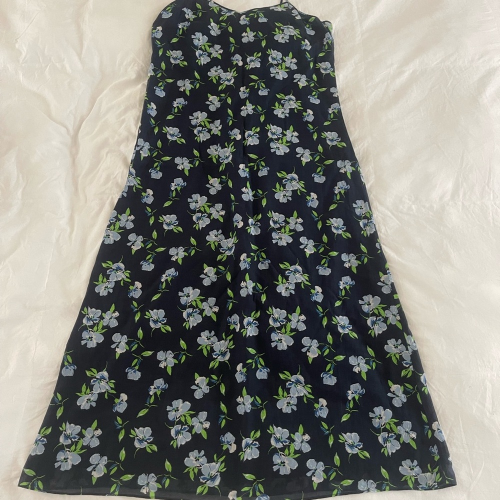 R13 midi floral dress